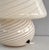 Large Murano Mushroom Table Lamp in Soft Yellow Swirl Glass, 1970s For Sale - Image 11 of 16