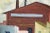 Mid Century Industrial Landscape With Row Houses by Doris Lyons Hoover For Sale - Image 4 of 8