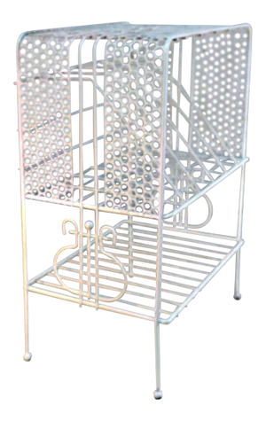 1960s Vintage Metal Music or Magazine Stand