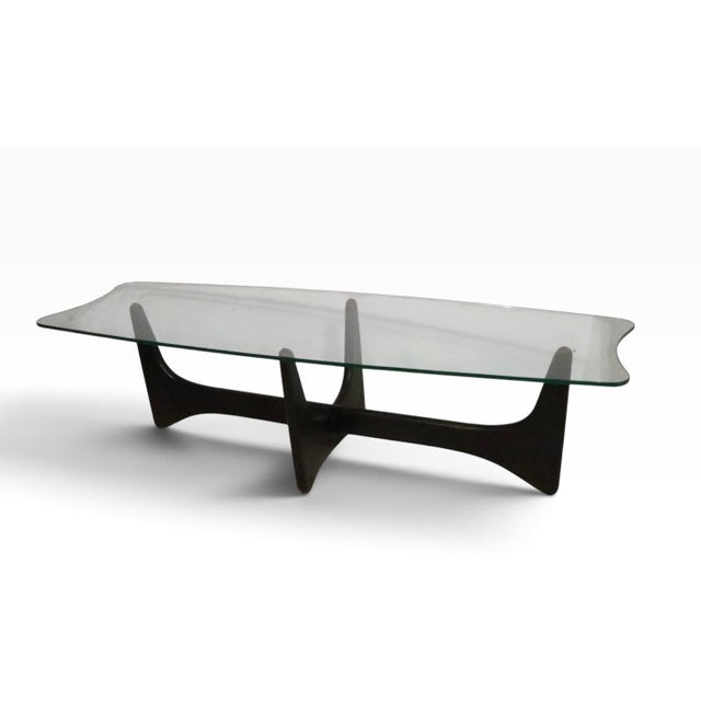 Adrian Pearsall Mid Century String Ray Coffee Table After Pearsall For Sale - Image 4 of 10