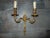 Mid-Century Art Deco Brass Sconce For Sale - Image 10 of 11