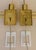 Metal Matched Pair of George Hansen Ny Brass Swing Arm Extension Wall Lamps Metalarte 1950's Spain For Sale - Image 7 of 7