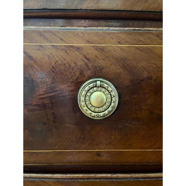 19th Century Georgian Mahogany Dresser with Inlay For Sale In Nashville - Image 6 of 12