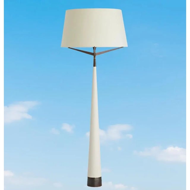 The Arteriors Elden Floor Lamps by Barry Dixon are known for their distinctive, elegant, and often sculptural forms,...