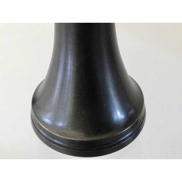 Early 20th Century Japanese Showa Period Bronze Vase For Sale - Image 11 of 12