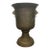 Late 19th Century Copper Urn Planter With Brass Lion-Head Ring Handles For Sale