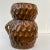 Mid 20th Century Vintage Rustic Thumbprint Pottery Bear For Sale - Image 5 of 11