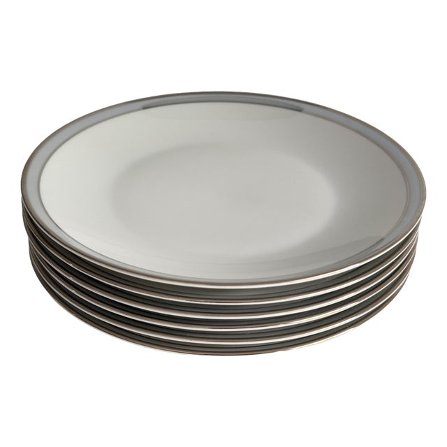 Breakfast Plate Service by Hans-Theodor Baumann for Rosenthal, Germany, 1970, Set of 6 For Sale