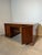 Executive Desk with Leather Inlay Top For Sale - Image 6 of 8