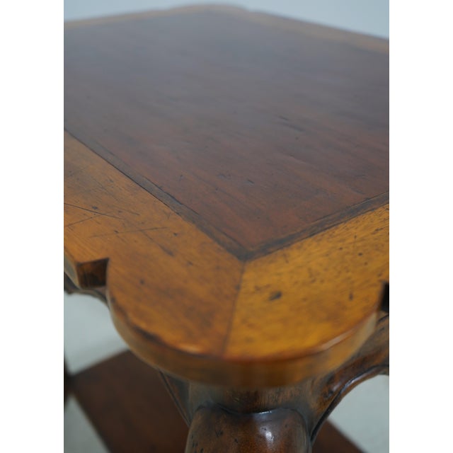 Henredon Mahogany French Provincial Side Table For Sale - Image 15 of 17