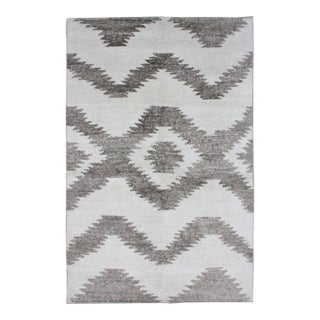 Hand Knotted Borderless Navajo Design Rug - 10' X 14' For Sale