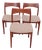 Vintage Dining Chairs by Henning Kjaernulf for Vejle Stole Møbelfabrik, 1960s, Set of 3 For Sale