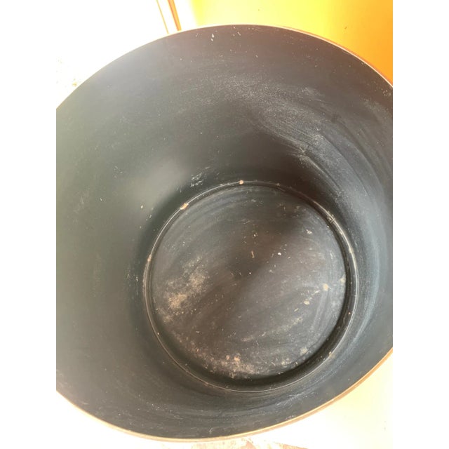 Habitat 1970s Extra Large Paul Mayen Aluminum Planter in Bronze Finish For Sale - Image 4 of 12