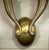 Elegant Pair of Solid Brass Wall Sconces, Vintage Hollywood Regency Style For Sale - Image 4 of 12