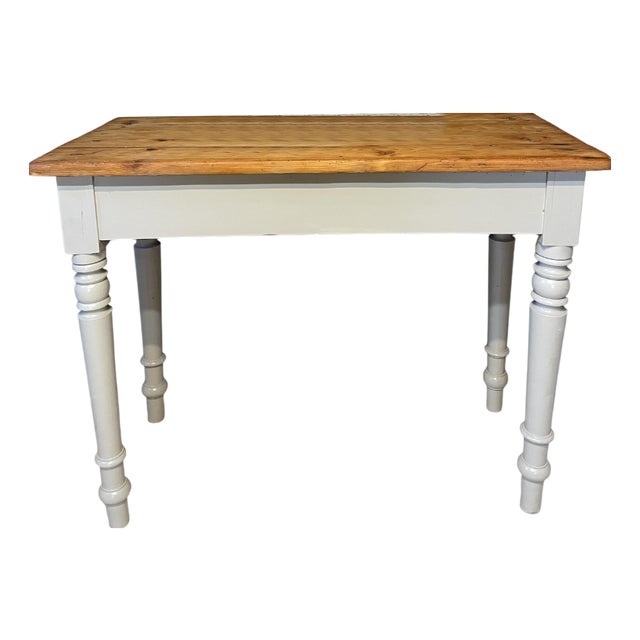 Antique Wood Table, 1890s For Sale