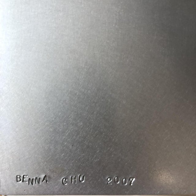 2000 - 2009 Benna Chu (Meylan), L in Aluminum, 2007, Sculpture For Sale - Image 5 of 11