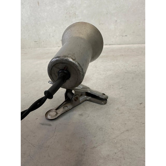 Vintage Industrial Clamp Spotlight from Lita For Sale - Image 10 of 11