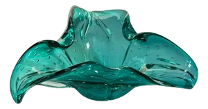 Large Murano Bullicante Centerpiece Bowl, 1970s