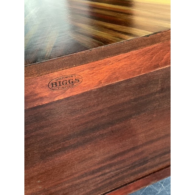 Vintage Regency Faux Finished Hepplewhite Sideboard For Sale - Image 4 of 12