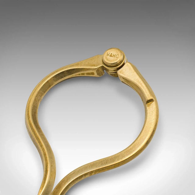 Metal 1970s Vintage Brass Captain's Dividers Display Ornament For Sale - Image 7 of 10