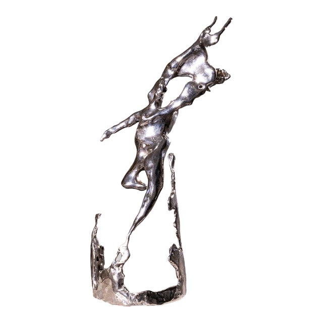 Don Snyder Galvenized Steel Sculpture 1974 For Sale