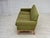 3-Seater Danish Sofa in Green Furniture Wool and Oak Wood, 1970s For Sale - Image 17 of 18