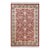 Mogul, One-of-a-Kind Hand-Knotted Area Rug in Red, 4' 2" x 6' 2" For Sale