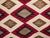 Vintage Native American Navajo Rug, Wool & Cotton, Geometric Eye Dazzler Pattern, 3x5 For Sale - Image 14 of 18