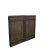 This pair screen panel can be excellent widow or wall decoration arts. The latticed screen allows air to circulate nicely...