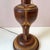 Mid-Century Modern Mid-Century Turned Mixed Wood Lamp With Shade For Sale - Image 3 of 12