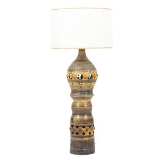 Large Ceramic Table Lamp by Georges Pelletier, France, 1960s For Sale