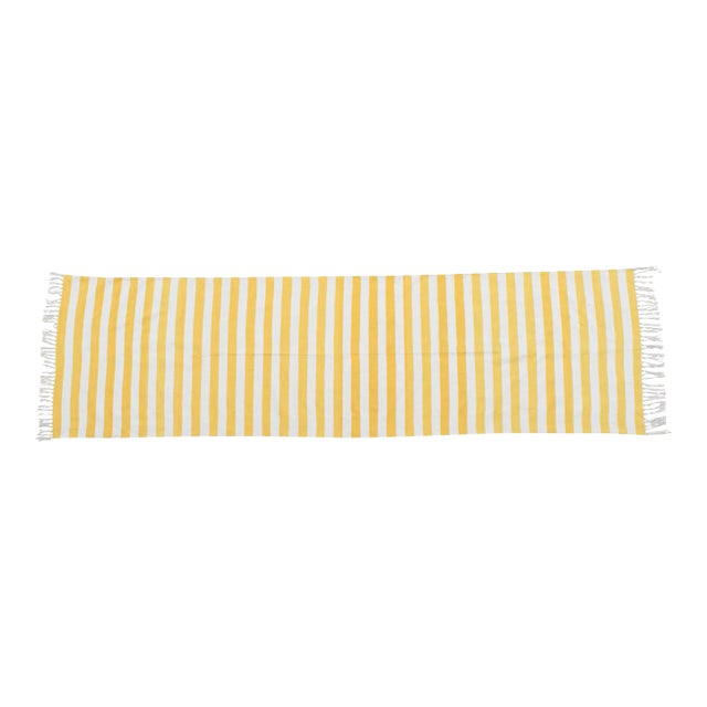 Aya Rug, 2.5x14, Canary Yellow For Sale