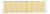 Aya Rug, 2.5x14, Canary Yellow For Sale
