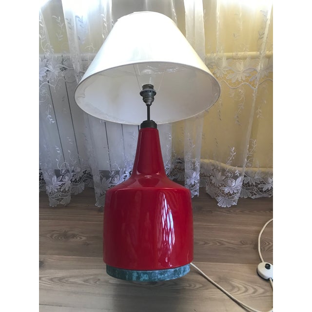 Large Table Lamp in Double-Layered Glass, 1970s For Sale - Image 18 of 18