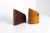 Wood 1970s Don Shoemaker Hand-Carved Cocobolo Bookends - a Pair For Sale - Image 7 of 12