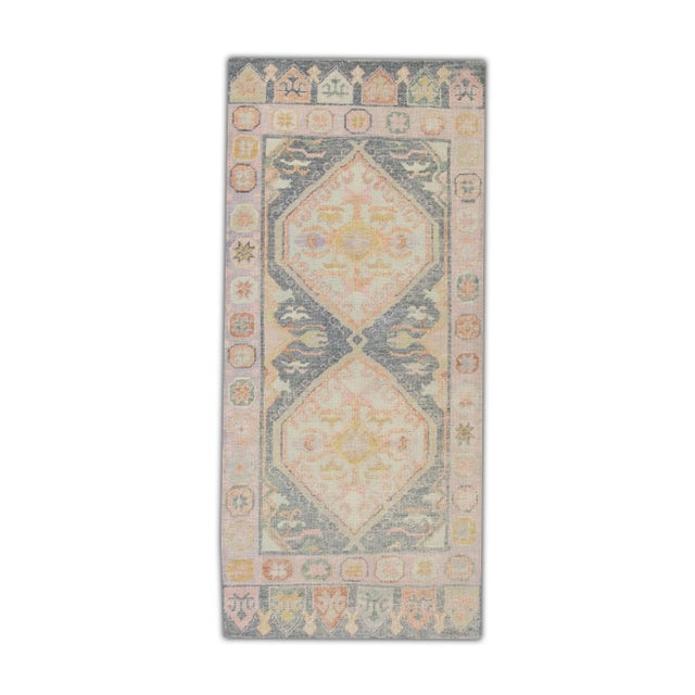 Modern Turkish Oushak Rug 3' x 6'7" For Sale - Image 9 of 9