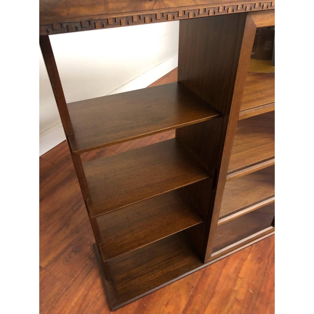 Frank Lloyd Wright for Henredon Taliesin Bookshelf Hutch Chairish