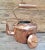 Lovely antique copper water kettle / tea pot with copper handle and goose-neck spout ,heavy solid kettle. Hand made with...
