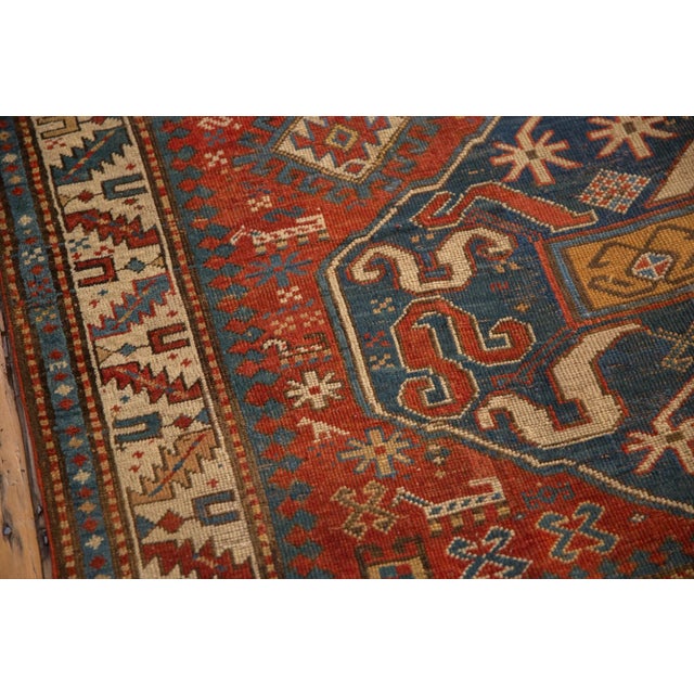 Antique Kazak Rug - 4'11" x 7'3" For Sale - Image 11 of 12