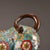 Vintage Cloisonné Enamel Ox Statue With Floral Motif For Sale - Image 9 of 9