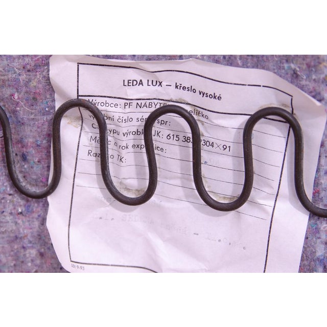 Set of Vintage Armchairs, Czechoslovakia, 1980s For Sale - Image 16 of 17