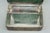 Antique Continental Silver Plate Green Jade Keepsake Trinket Snuff Box 4" For Sale - Image 12 of 15