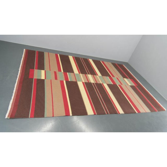 1940s Abstract Modernist Rug attributed to Antonin Kybal, 1948 For Sale - Image 5 of 14