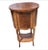 French Louis XV Style Brass Ormolu Mahogany 2-Tier 3-Drawer Oval Side Table For Sale In Washington DC - Image 6 of 8