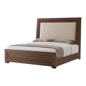 Modern Dark Oak King Size Bed