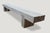 Impressive reclaimed bleached teak wood log bench. Perfect for inside or outside living. The two top pieces rest on a...