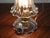 Bell-Flower Murano Glass and Brass Table Lamps from Barovier, Italy, 1940s, Set of 2 For Sale - Image 6 of 16