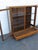 Peck and Hills Furniture Tiger Oak China Cabinet Bookcase Cupboard 6569 For Sale - Image 13 of 18