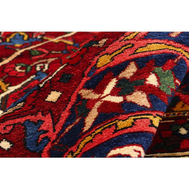 Antique Persian Bakhtiari Rug, 14'06 X 23'00 For Sale In Dallas - Image 6 of 10