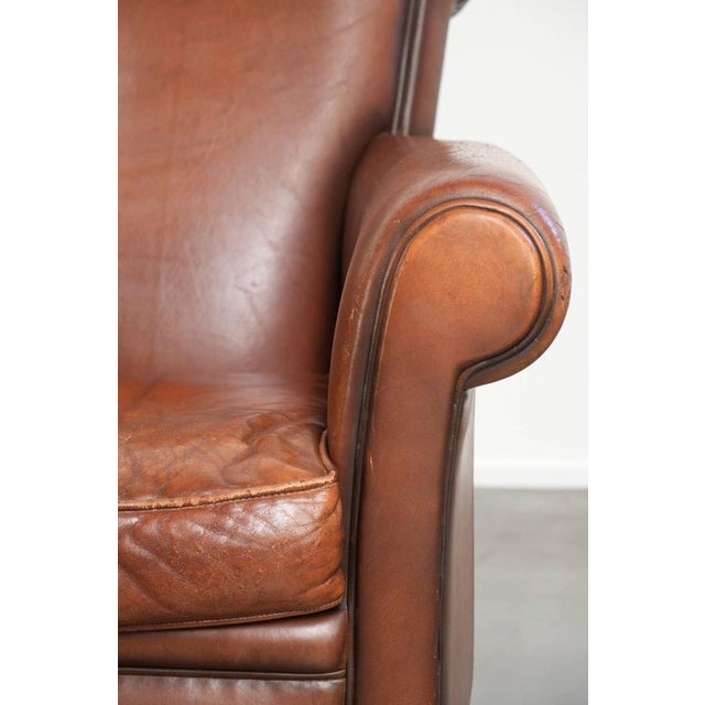 Club Chairs in Sheepskin Leather, Set of 2 For Sale - Image 11 of 16